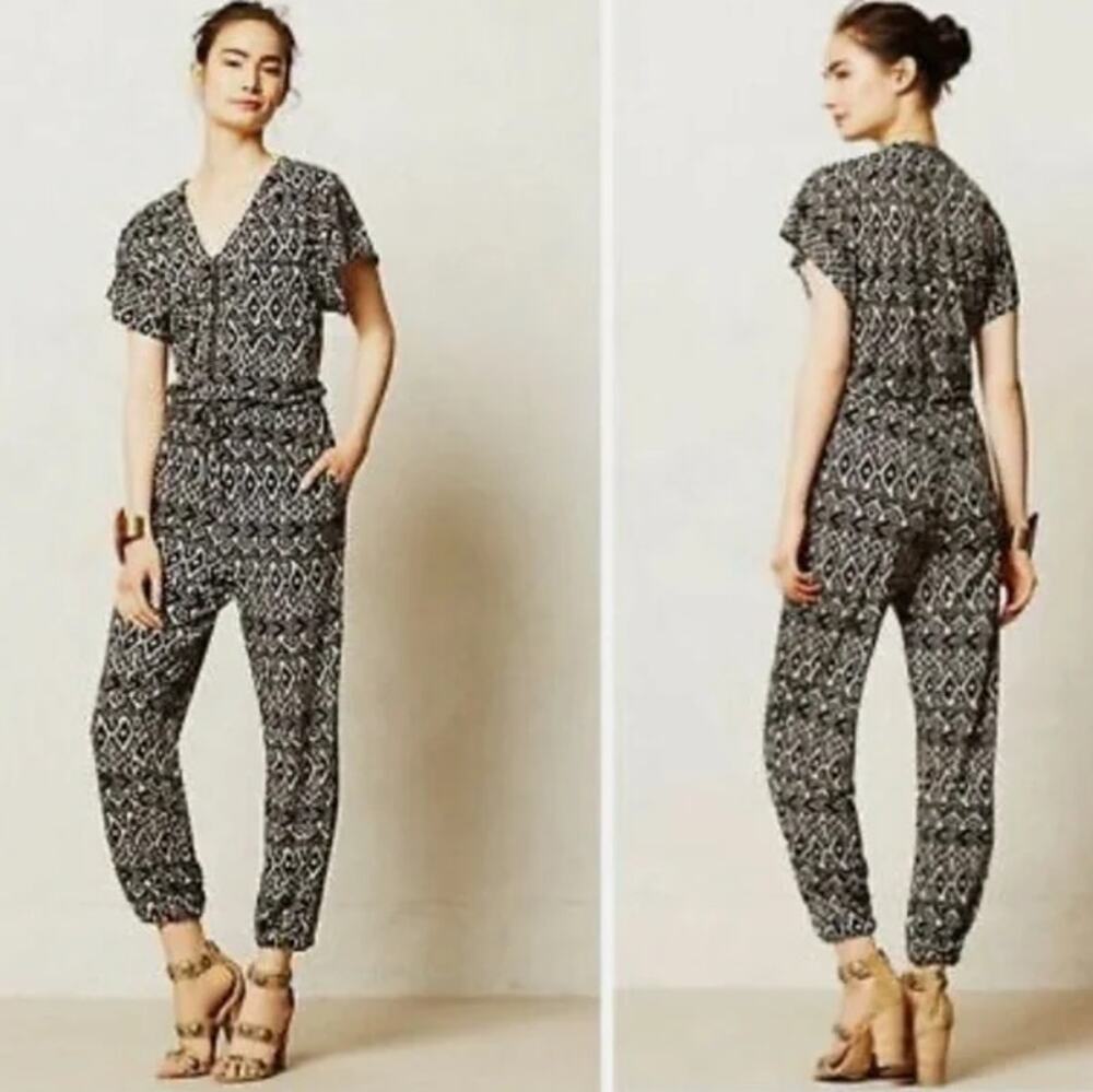 Corey Lynn Calter Geometric Print Jumpsuit Women’s Small